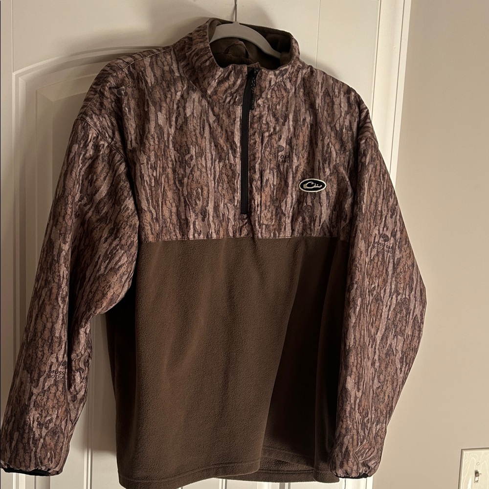 Drake Brown Camouflage Pullover